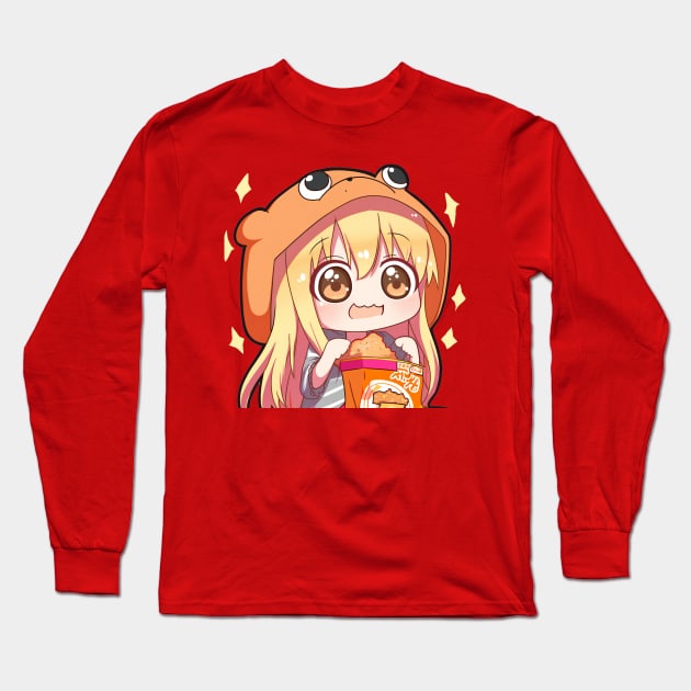 Umaru Chan Long Sleeve T-Shirt by Tazlo